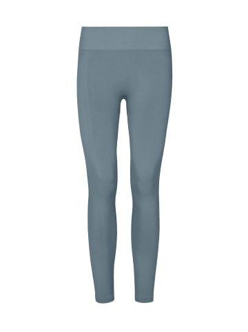 SNOCKS High Waist Leggings Seamless 1 Stück in Taubenblau