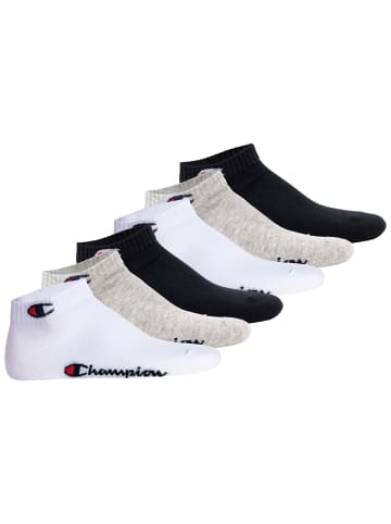 Champion Socken 6er Pack in Schwarz/Weiß/Grau