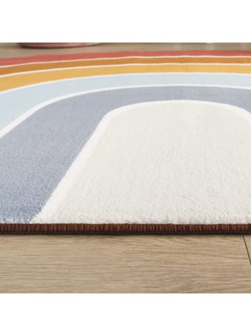 KADIMA DESIGN Kinderteppich waschmaschinenwaschbar in Mehrfarbig