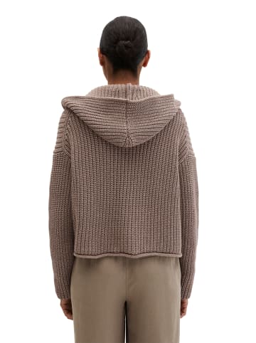 Marc O'Polo Kapuzen-Cardigan oversize in Chalky Brown