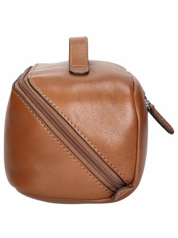 PICARD Toscana - Kulturbeutel 24 cm (schwarz) in camel