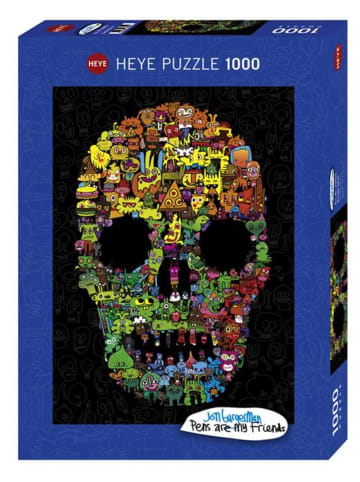 HEYE Doodle Skull Puzzle 1000 Teile