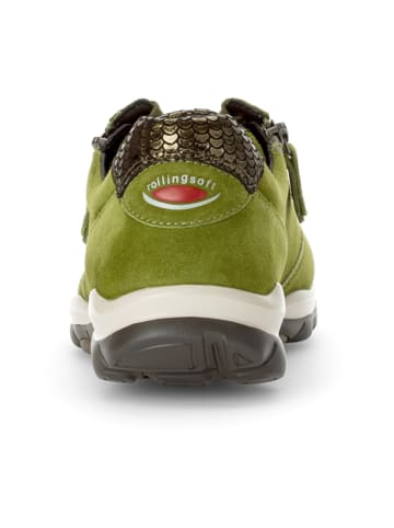 rollingsoft Komfort Schnürschuhe in Grün