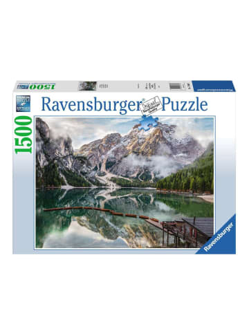 Ravensburger Puzzle 1.500 Teile Lago di Braies, Pragser Wildsee Ab 14 Jahre in bunt
