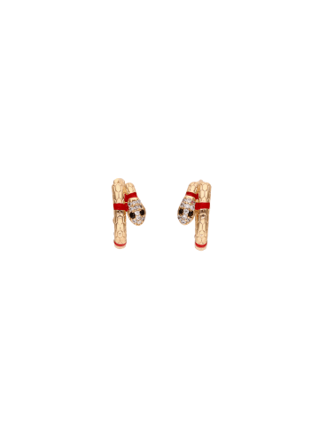 faina Women Huggie Earrings in Gold