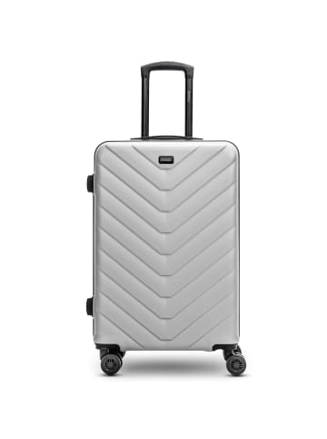 Redolz Essentials 07 MEDIUM 4 Rollen Trolley 67 cm in silver-colored 2