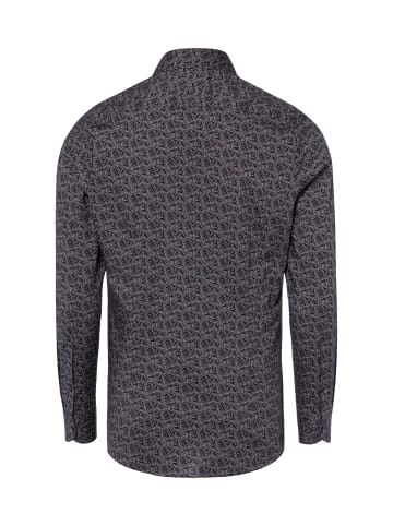 OLYMP LEVEL 5 Hemd in taupe mehrfarbig