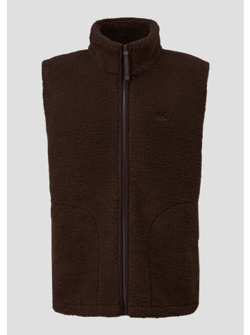 QS Outdoor-Weste in 8941_dunkelbraun