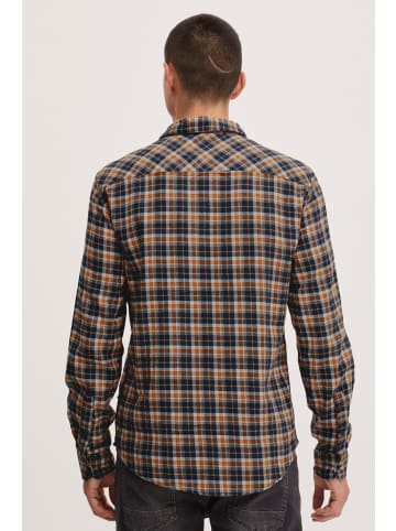 BLEND Langarmhemd BHHemd in Blau