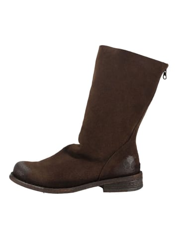 Felmini Wide Fit Stiefelette GREDO in Espresso