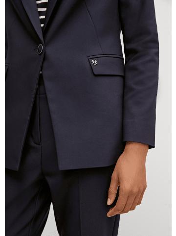 comma Jacken Blazer langarm in Blau