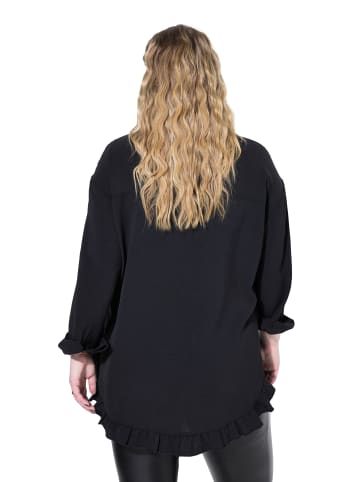 Studio Untold Hemdbluse in schwarz