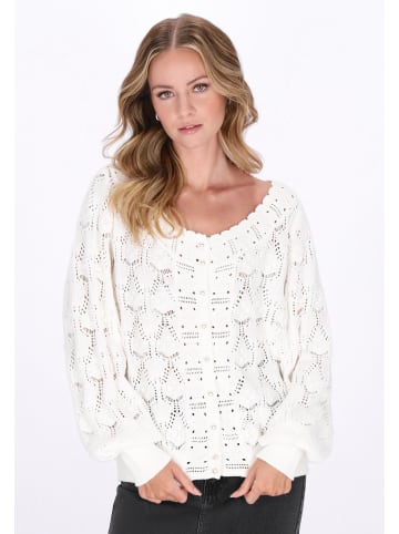 DreiMaster Women Cardigan in offwhite