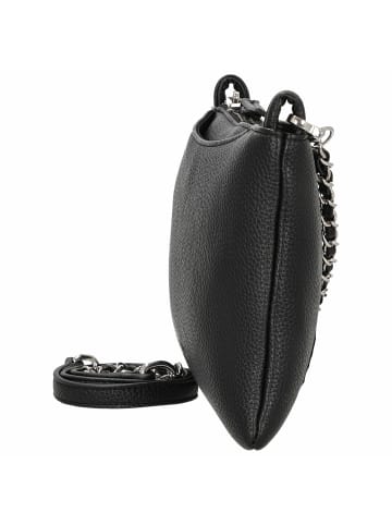 Seidenfelt Malvik - Umhängetasche S 22 cm (shy rose) in schwarz