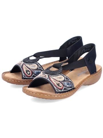 rieker Sandalette in schwarz