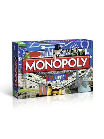 Winning Moves Monopoly Lippe Brettspiel Gesellschaftsspiel in bunt