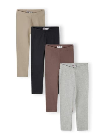Minoti 4tlg. Set: Leggings 26legging43 in Beige