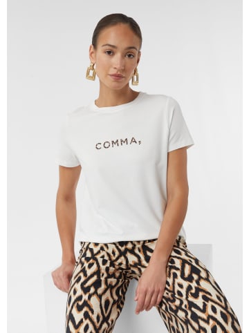 comma T-Shirt in 01E7_weiß