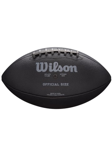 Wilson Wilson NFL Jet Black Jr FB Game Ball in Schwarz