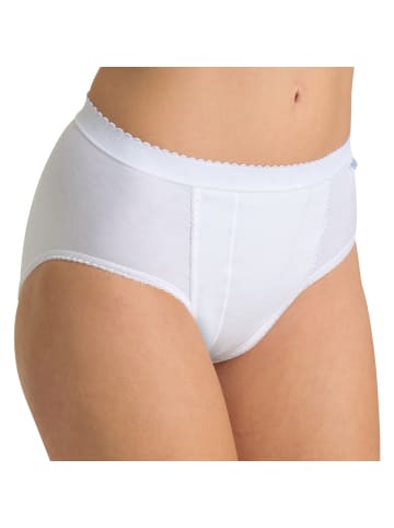 Sloggi Baumwolle Slip Control Tai in weiß
