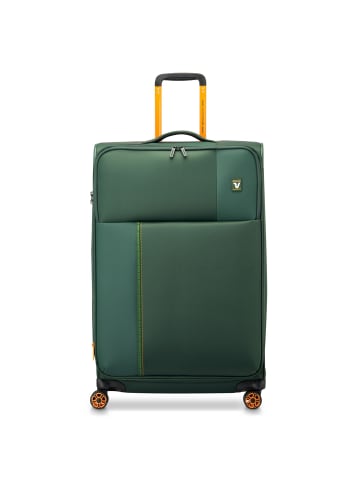 Roncato Move 4 Rollen Trolley 77 cm mit Dehnfalte in verde mimetico