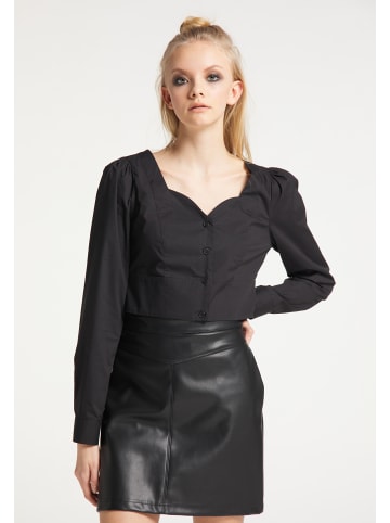 myMo ROCKS Damen Bluse in Schwarz