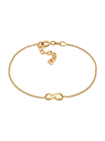 Elli Armband 925 Sterling Silber Infinity in Gold