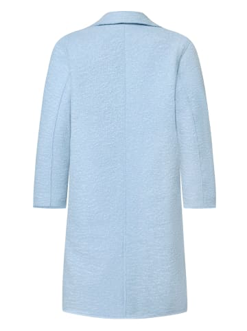 Zero  Mantel in der Wolloptik in Soft Chambray