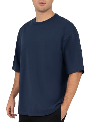 Reichstadt Reichstadt Oversized T-Shirt Herren  25RS070 Dark Blue XXS