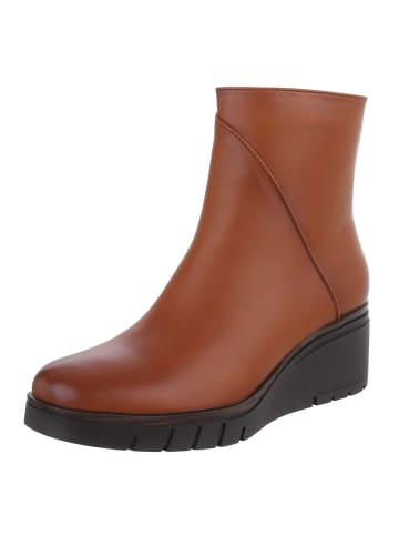 Ital-Design High Heel in Camel