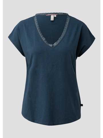 QS T-Shirt in 5820_tiefblau