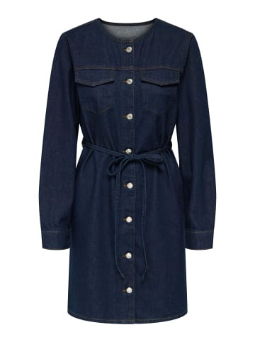 ONLY Jeanskleid in Dark Blue Denim