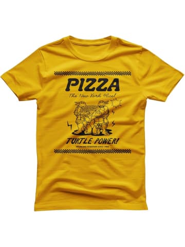 Teenage Mutant Ninja Turtles T-Shirt "The New York Slice T-Shirt" in Gold