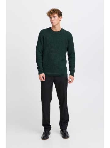 CASUAL FRIDAY Strickpullover CFKARL crew neck structured knit in Grün