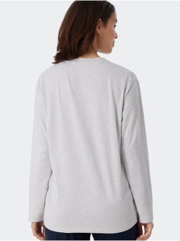 Schiesser Longsleeve Mix & Relax in Grau