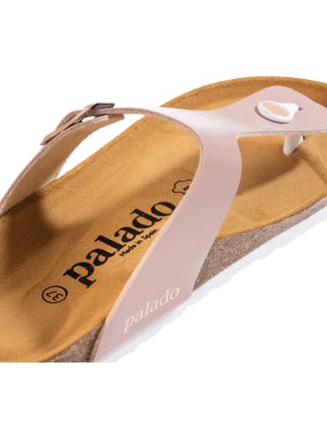 palado Zehentrenner in Lack Rosa