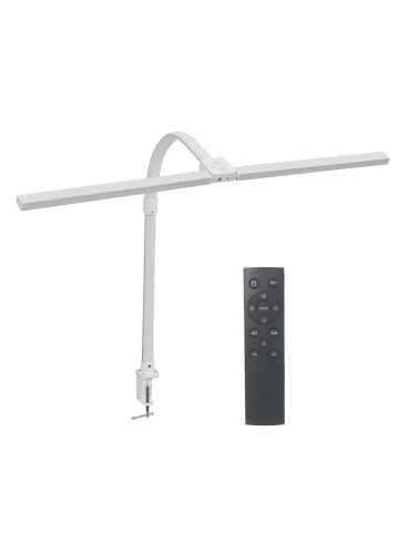 relaxdays Schreibtischlampe in weiß – 80 cm