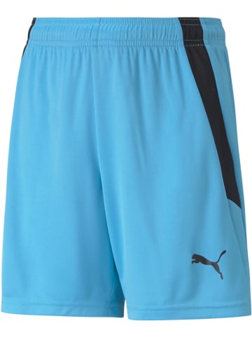 Puma Sporthose "TeamLIGA Shorts Jr" in Blau