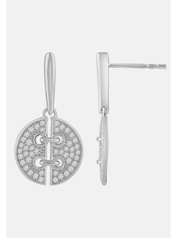 Diamant Exquis Ohrringe aus 585 Weißgold mit Diamant
