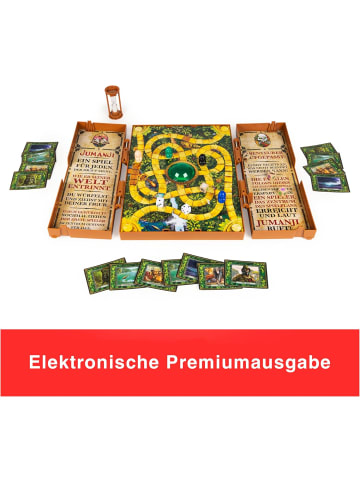Spin Master Jumanji Familienspiel Deluxe-Version mit Spielecomputer 2–4 Spieler 8+
