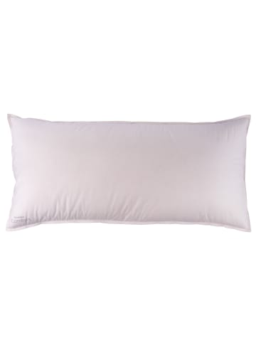 Künsemüller Comfort Daunen 3-Kammer Kopfkissen mit kanadischen Daunen in weiß