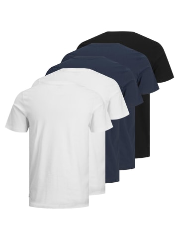 Jack & Jones 5er-Pack T-shirt in Black