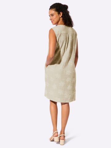 WITT WEIDEN Baumwollkleid in sand-ecru