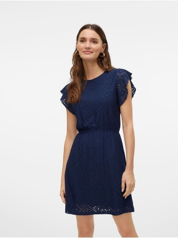 Vero Moda Kleid aus Spitze in Navy Blazer