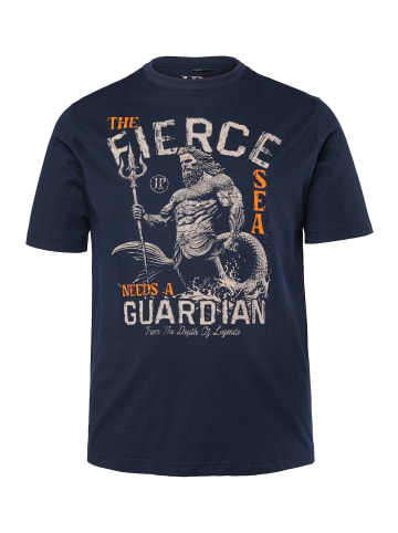 JP1880 Kurzarm T-Shirt in navy blau