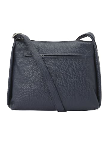 VLD VOi Leather Design Hirsch Umhängetasche Leder 29 cm blau