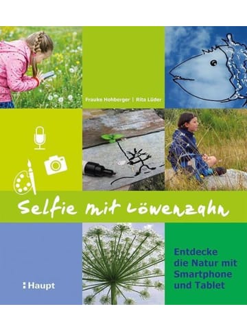 Haupt Selfie mit Löwenzahn | Entdecke die Natur mit Smartphone und Tablet