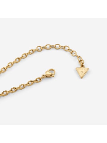 Guess Damenarmband Padlock Goldfarben S