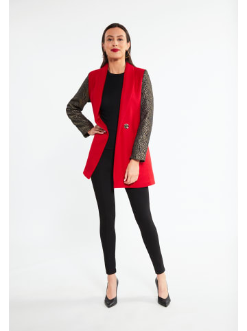 faina Damen Mantel in Rot