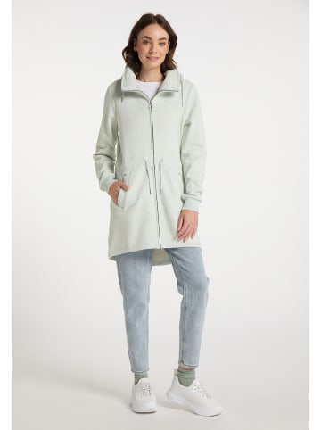 myMo Damen Sweatmantel in Mint Melange